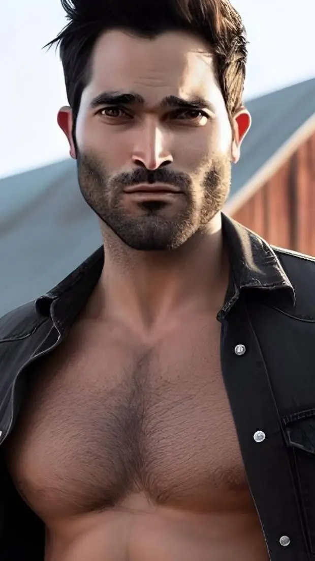 ai character: Derek Hale:sexy background