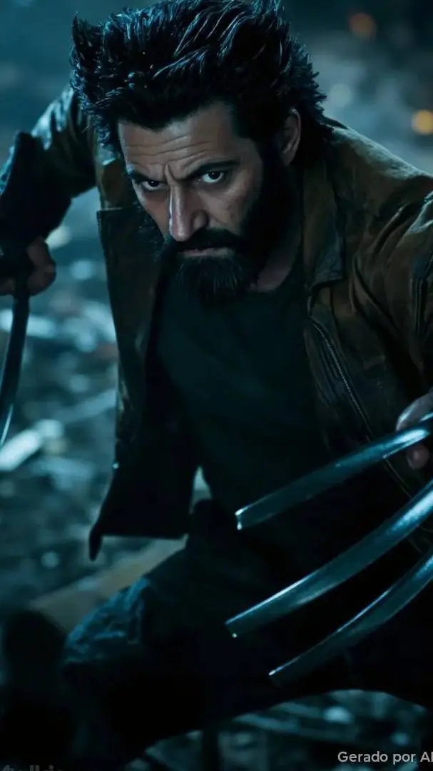 ai character: x-men wolverine  background