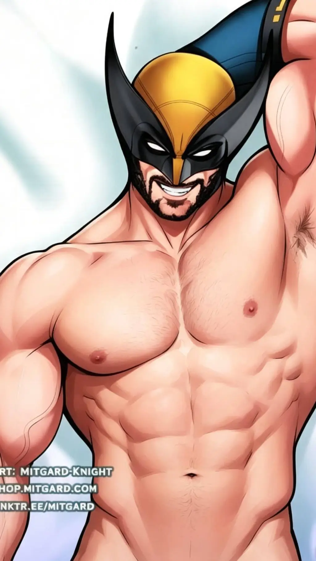 ai character: Logan X-Men 97 background