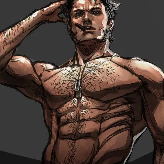 chat with ai character: Logan X Men sexy 