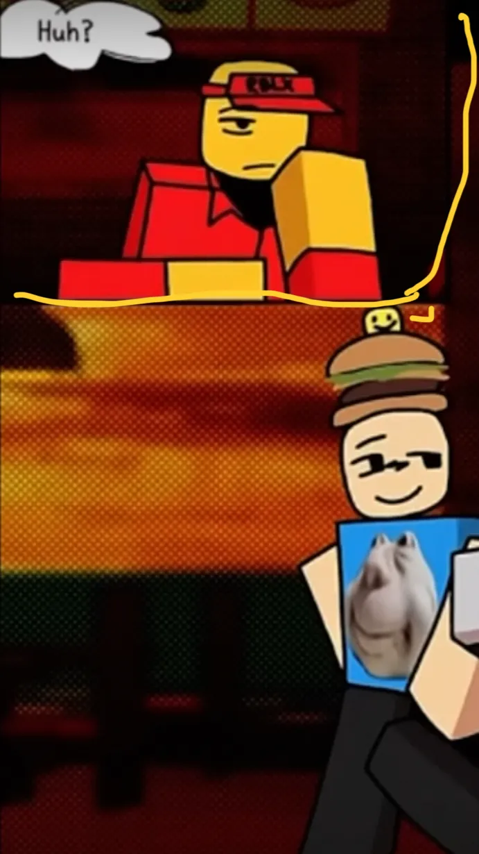 ai character: Comfort(DNI!) background