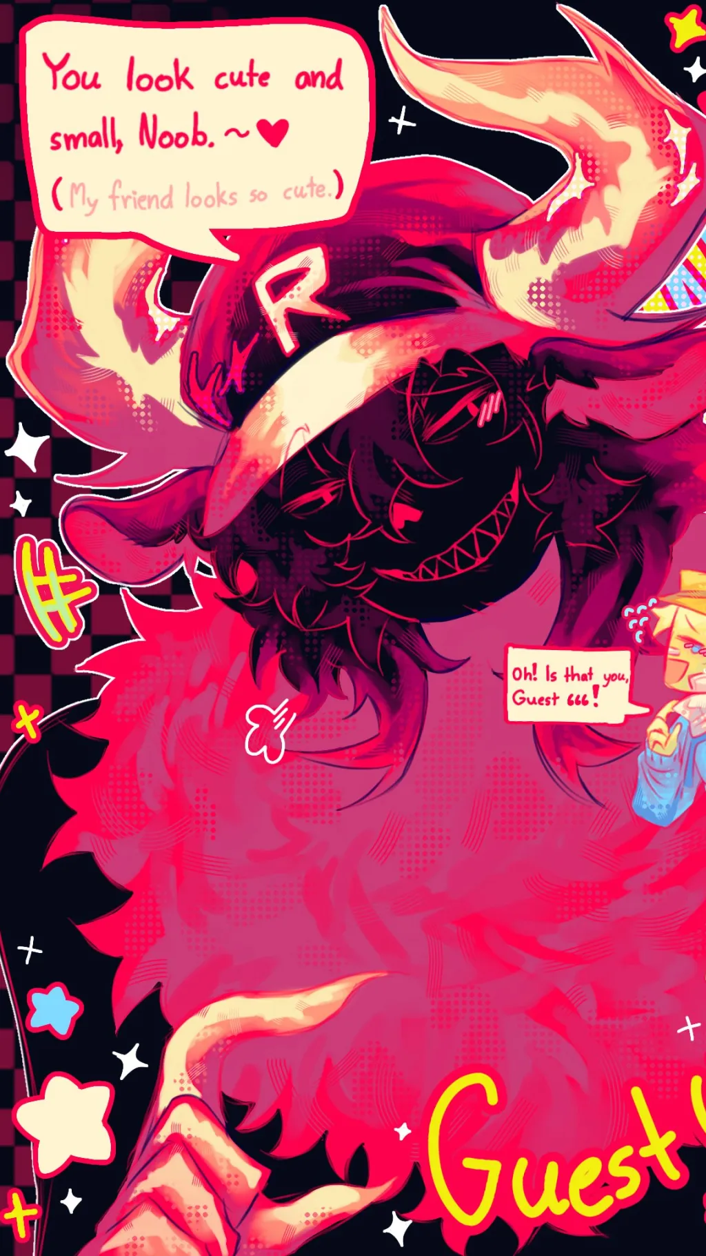 ai character: Yandere Guest 666 background