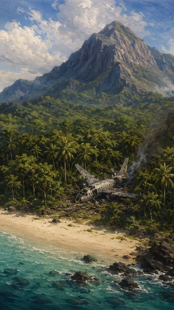 ai character: Island Crash - COD background