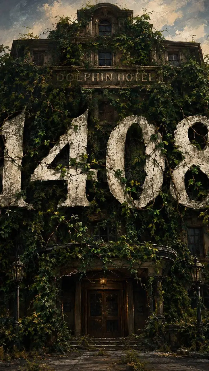 ai character: 1408 - Horror background