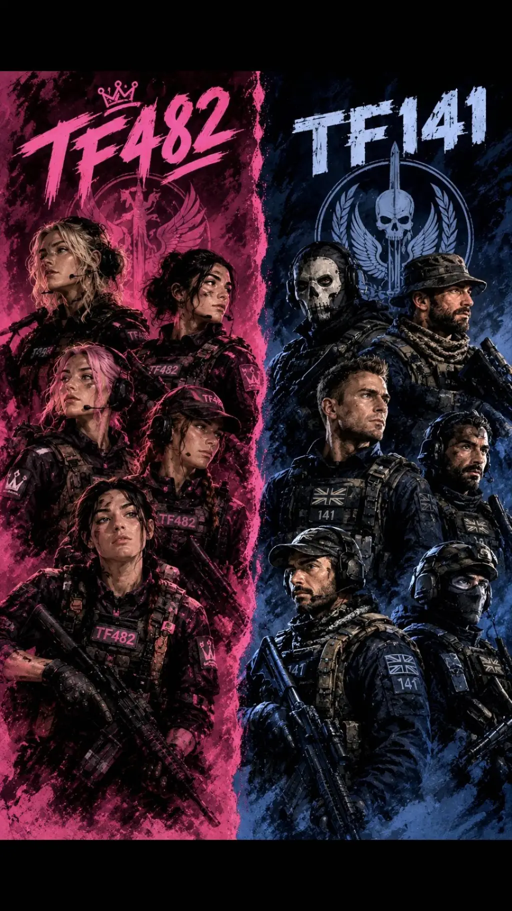 ai character: Mean Girls - COD background