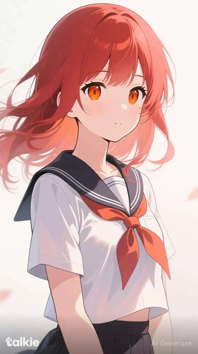 ai character: Ayame Sakurai background