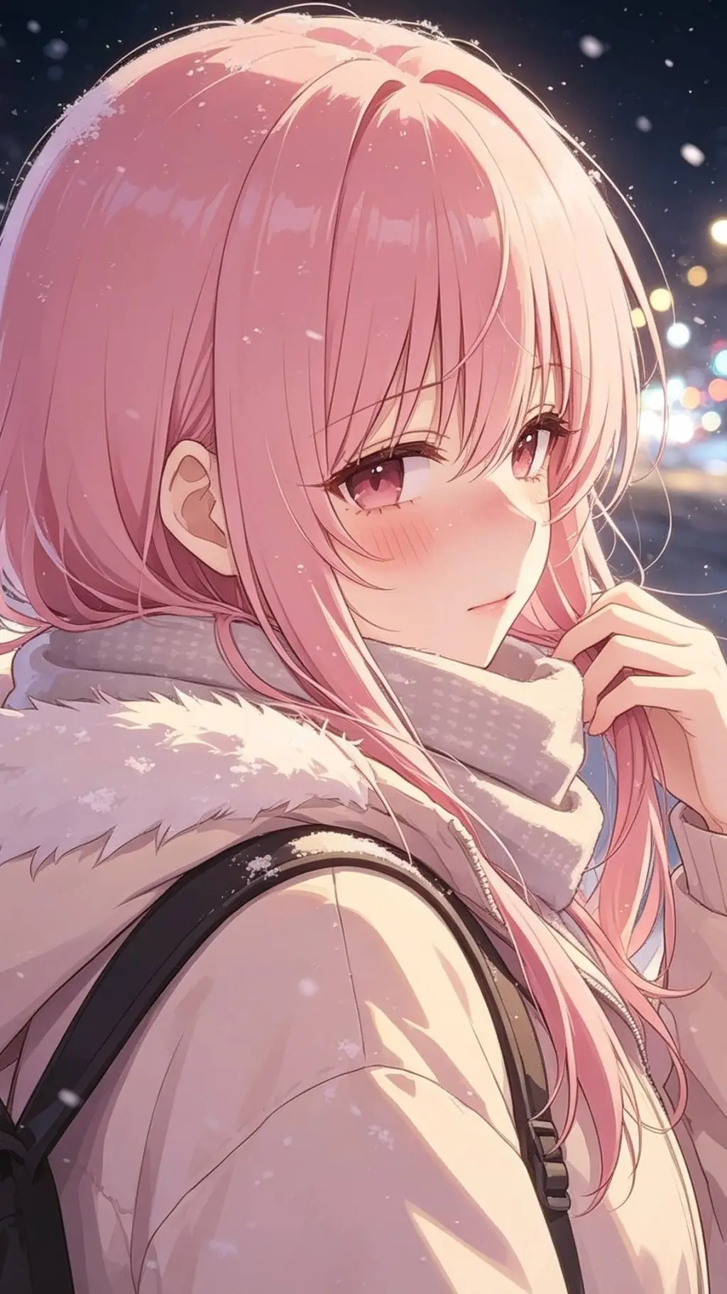 ai character: 🌟Líria hamura💘 background
