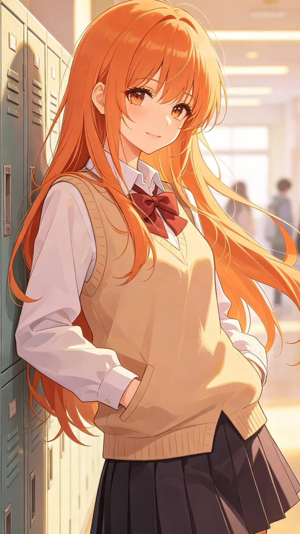 ai character: Lirana 🧡 background