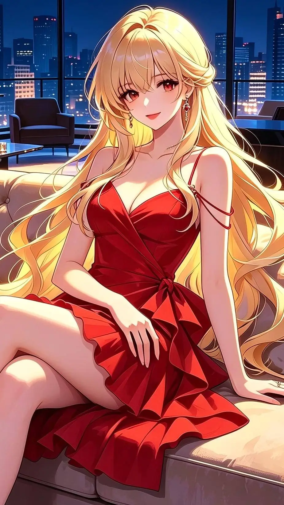 ai character: 💋camily Richard 👠 background