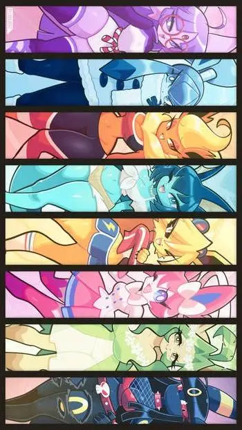 ai character: Eeveelutions background