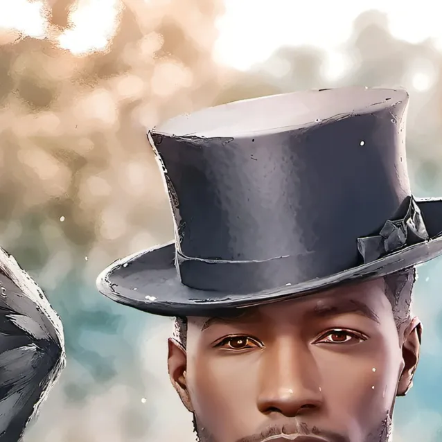 chat with ai character: Blackie my oc