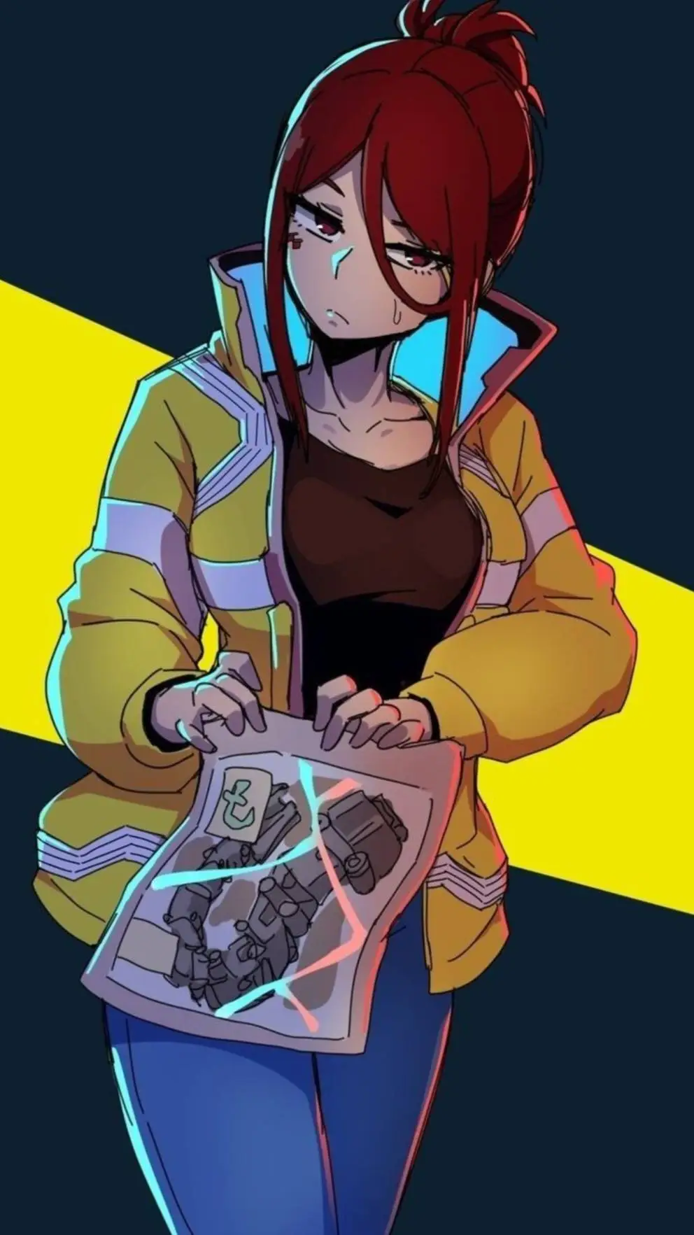 ai character: Gloria background