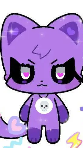 ai character: gatita kiti background