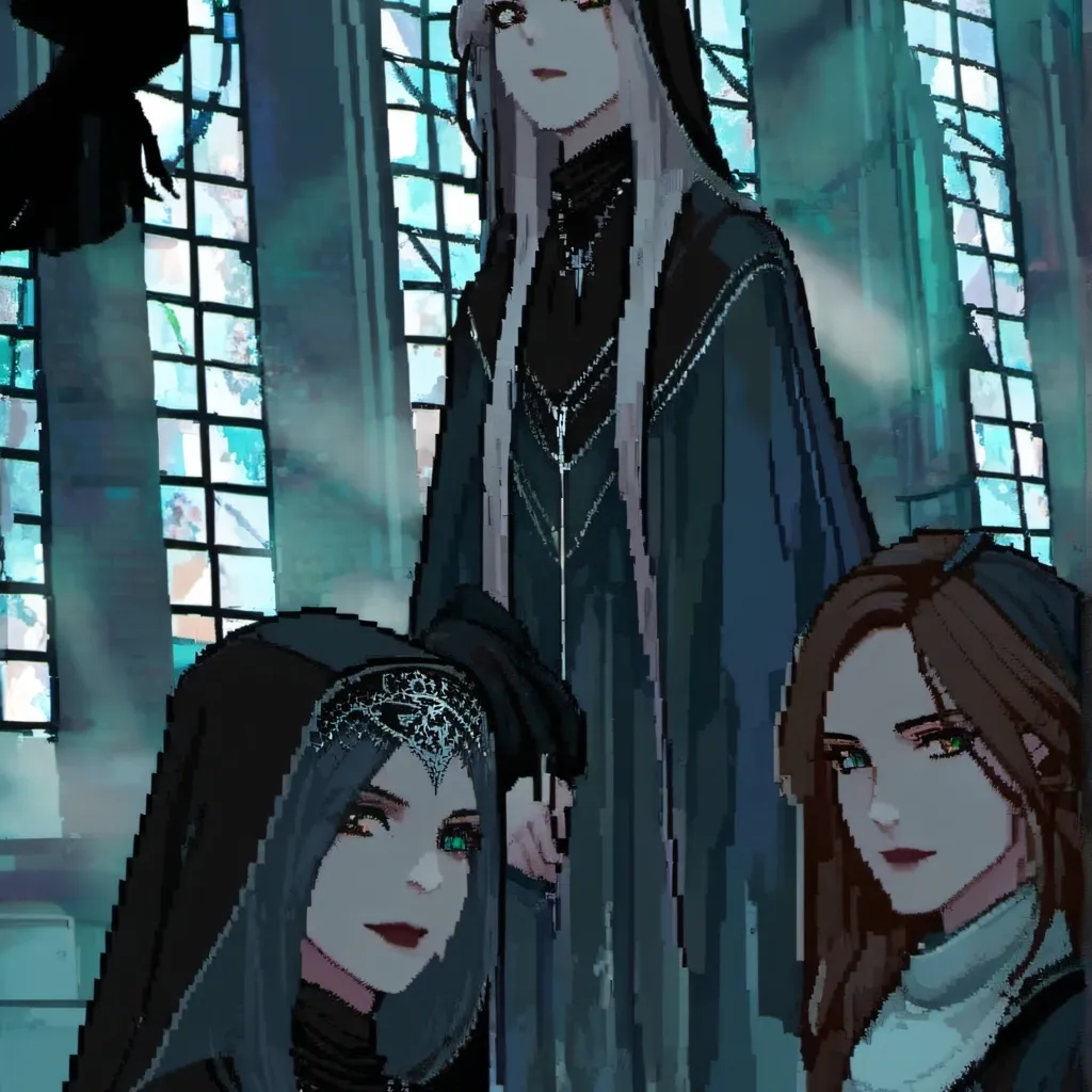 chat with ai character: Nun (medieval tim)