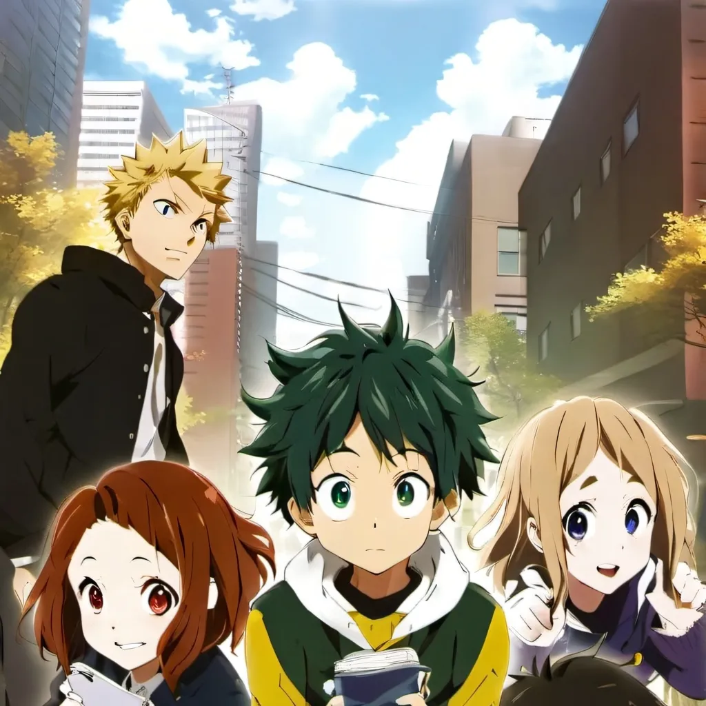 chat with ai character: MHA new student