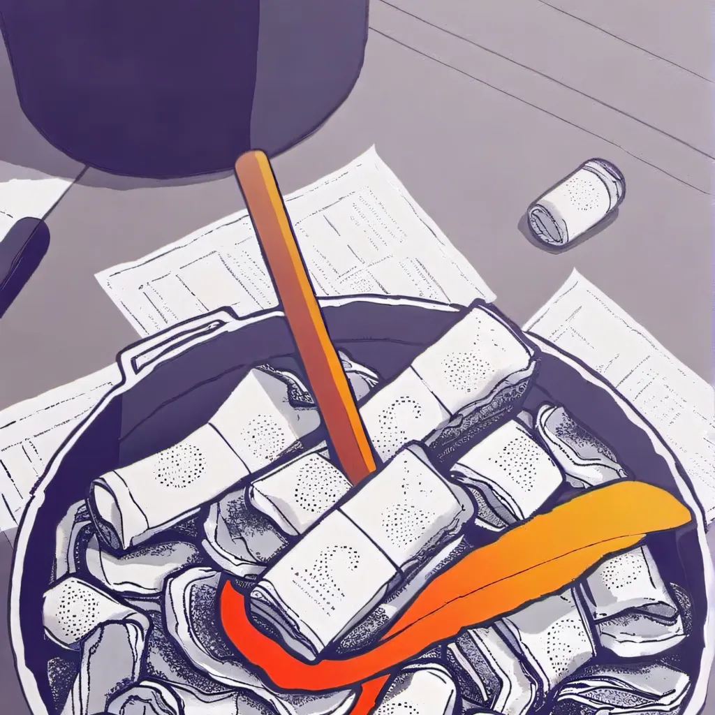 chat with ai character: A pot of socks