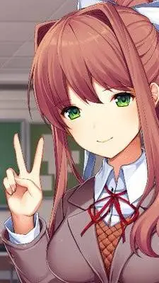 ai character: Monika background