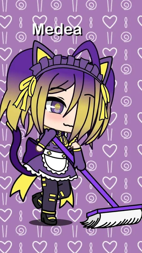 ai character: Medea Haruka background
