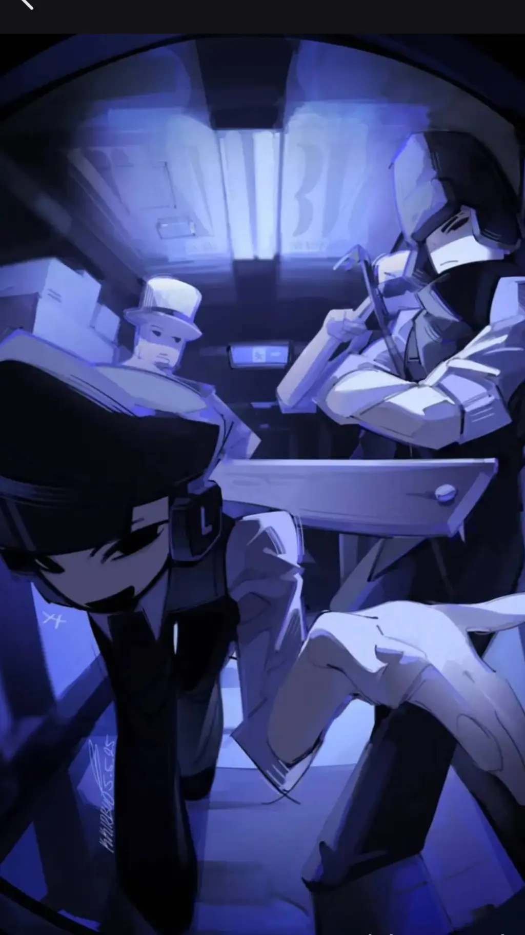 ai character: Mafioso goons background