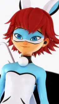ai character: Bunnyx  background