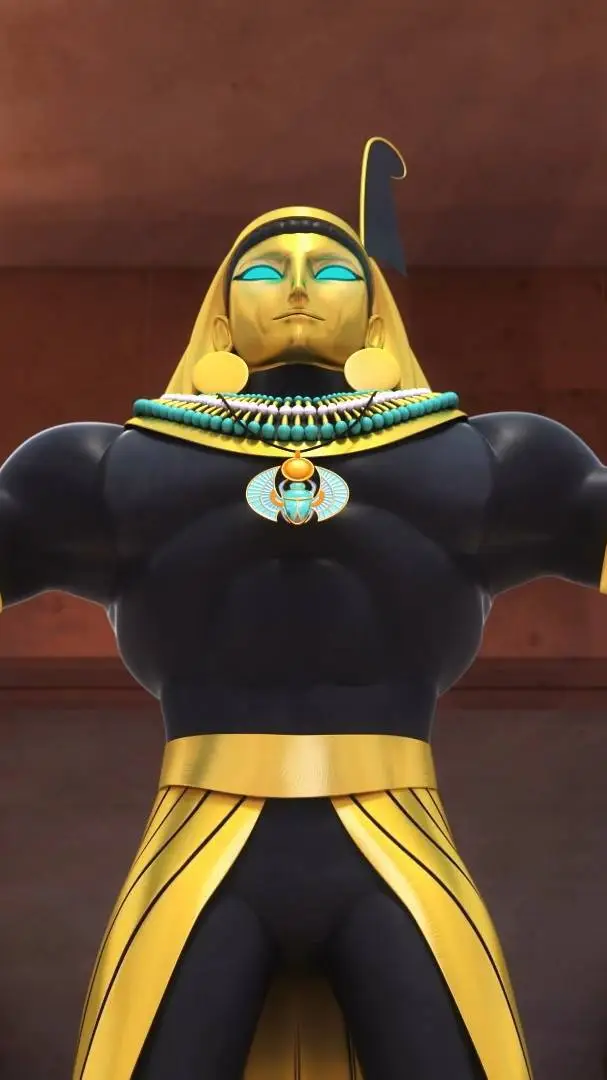 ai character: The Pharaoh  background
