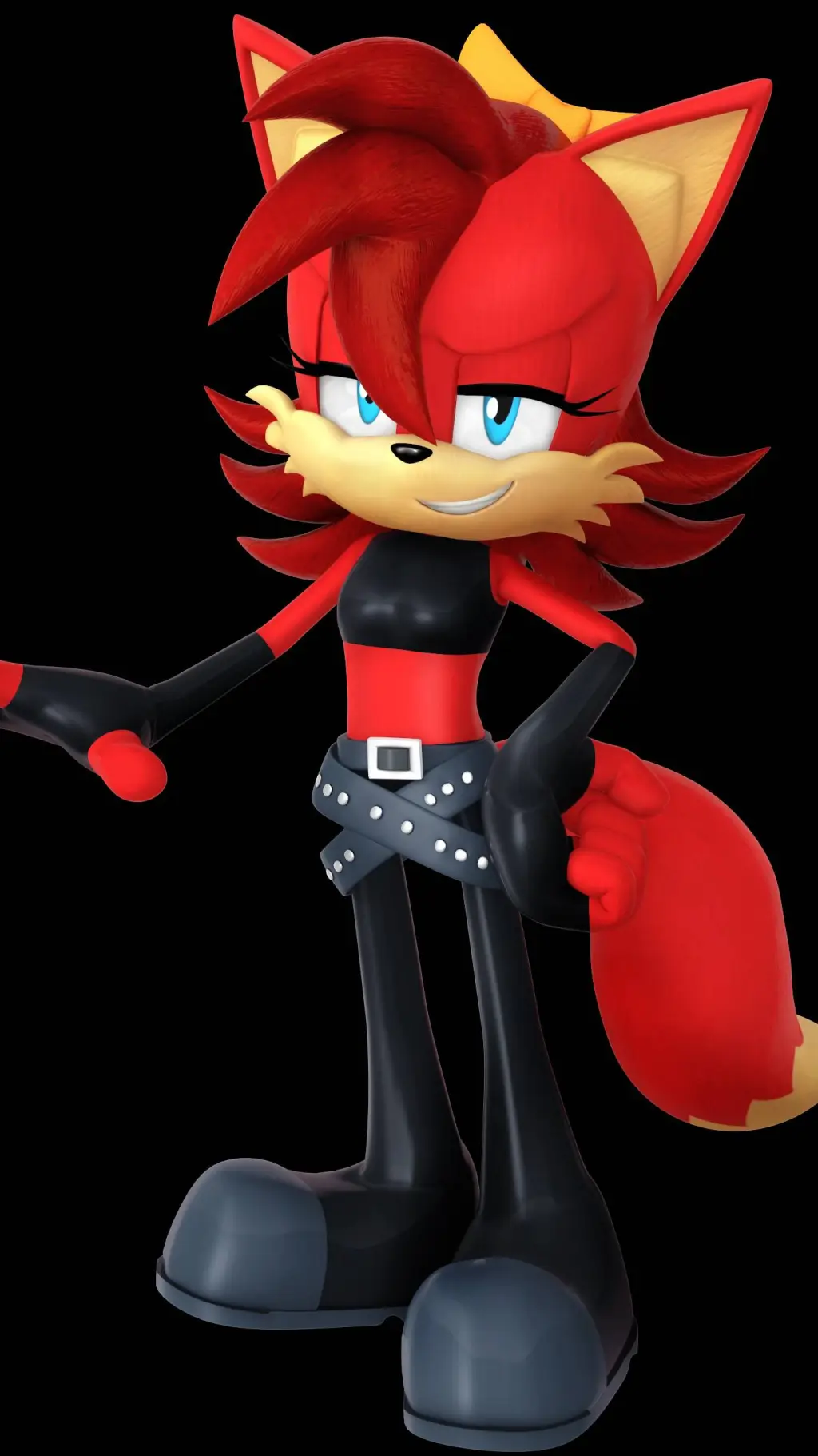 ai character: Fiona Fox  background