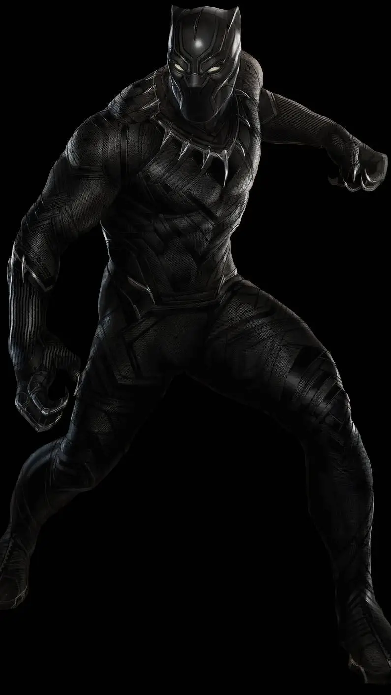 ai character: Black Panther  background