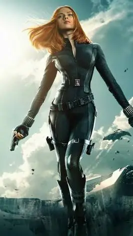 ai character: Black Widow background