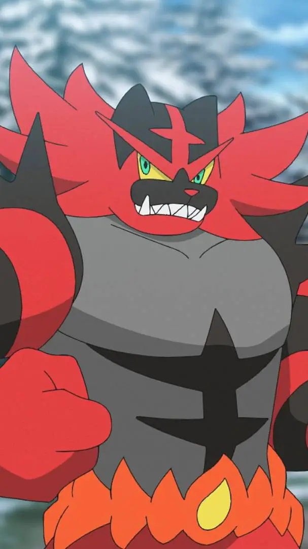 ai character: Incineroar background
