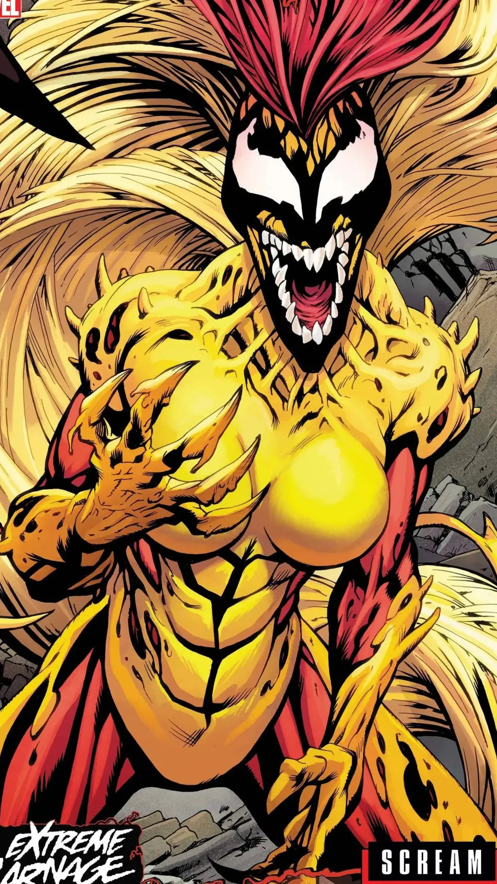 ai character: Scream background