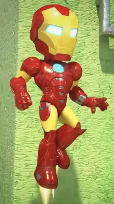 ai character: Iron man background