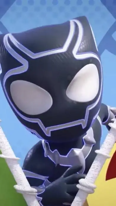 ai character: Black Panter background