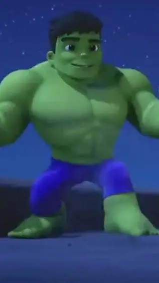 ai character: hulk background