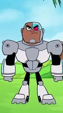 ai character: cyborg background