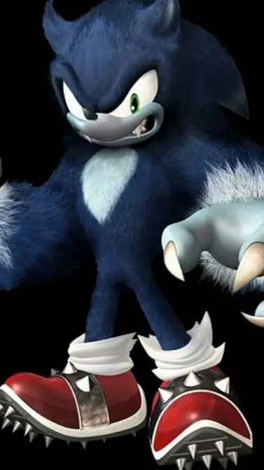 ai character: sonic the werehog background
