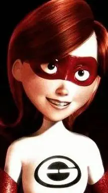 ai character: elastigirl  background