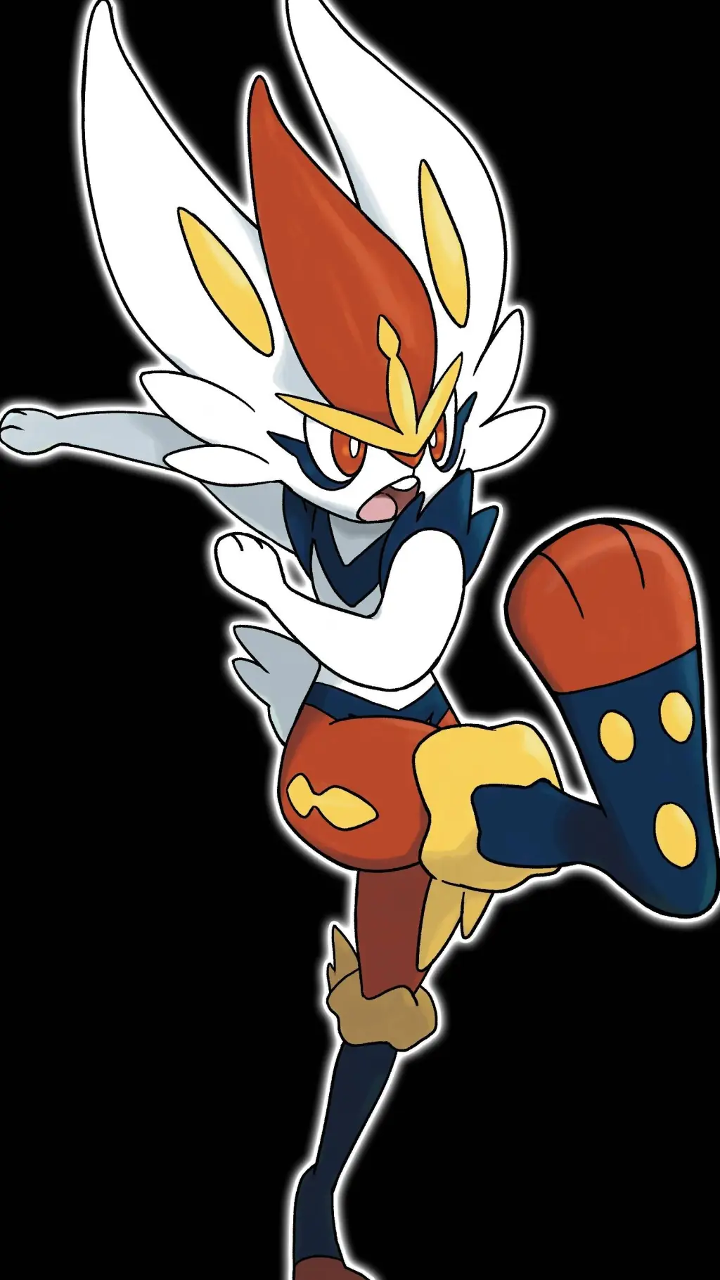 ai character: Cinderace background