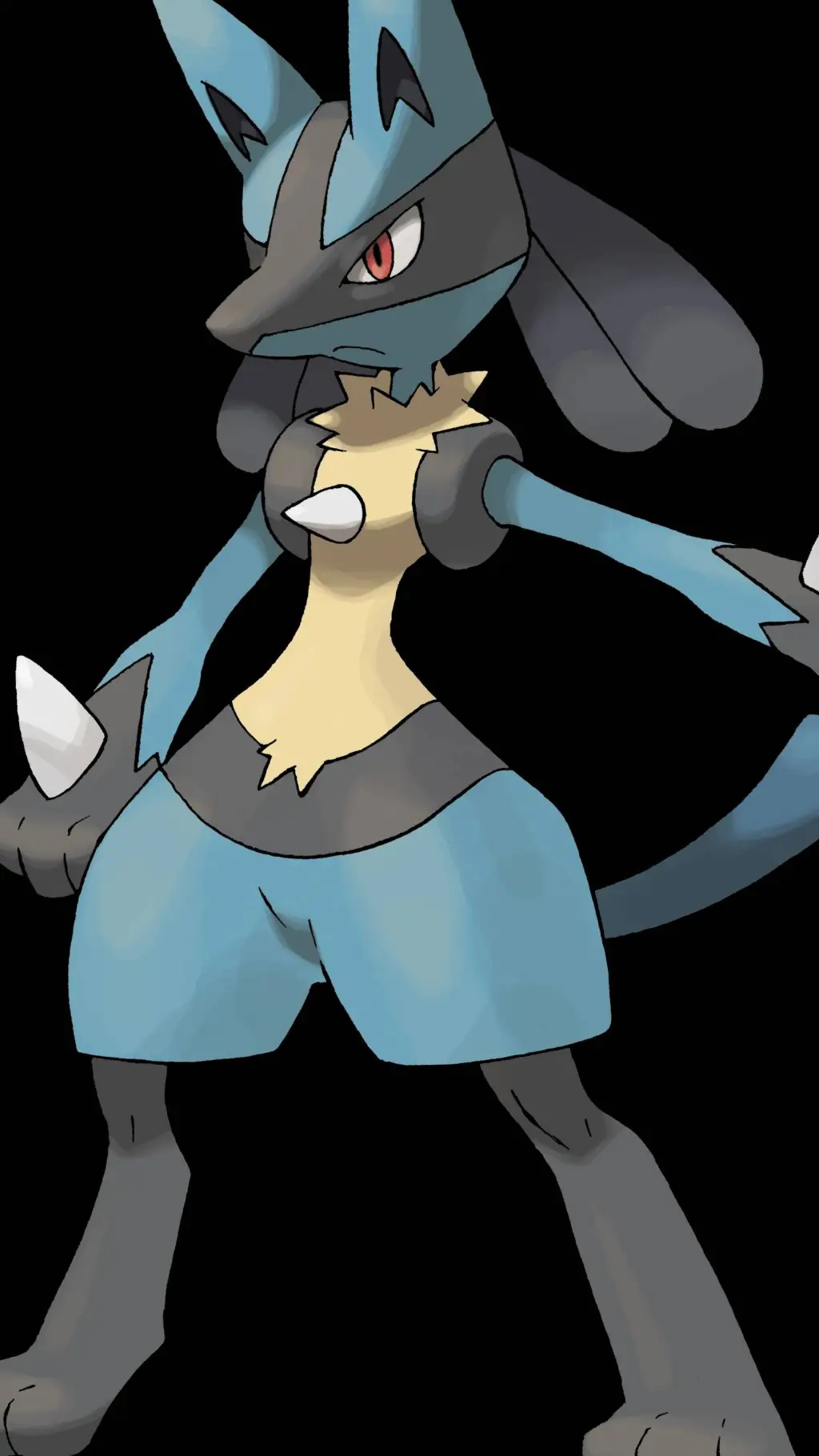 ai character: Lucario background