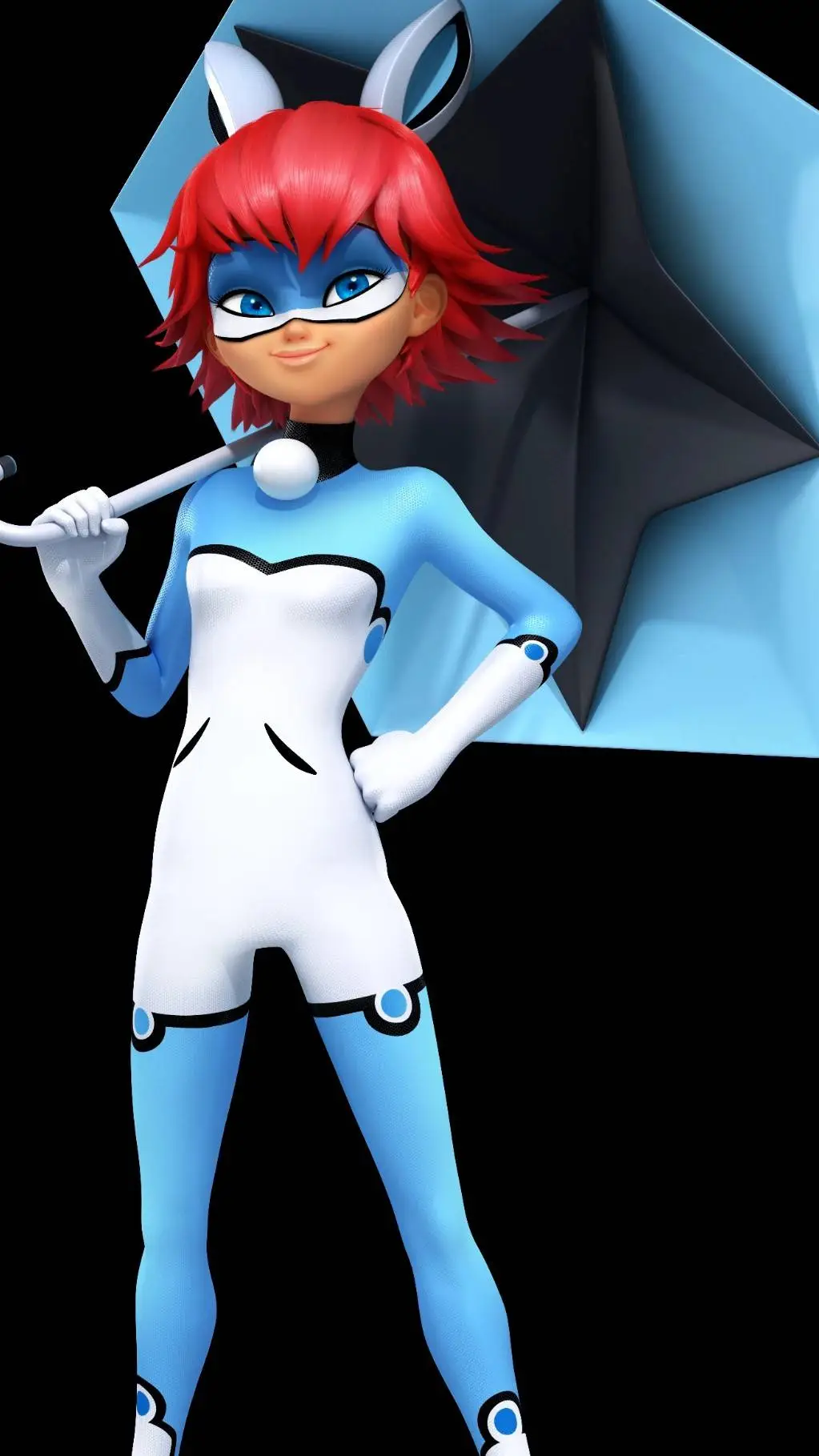 ai character: Bunnyx  background