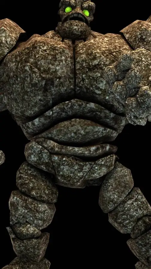 ai character: Stoneheart background
