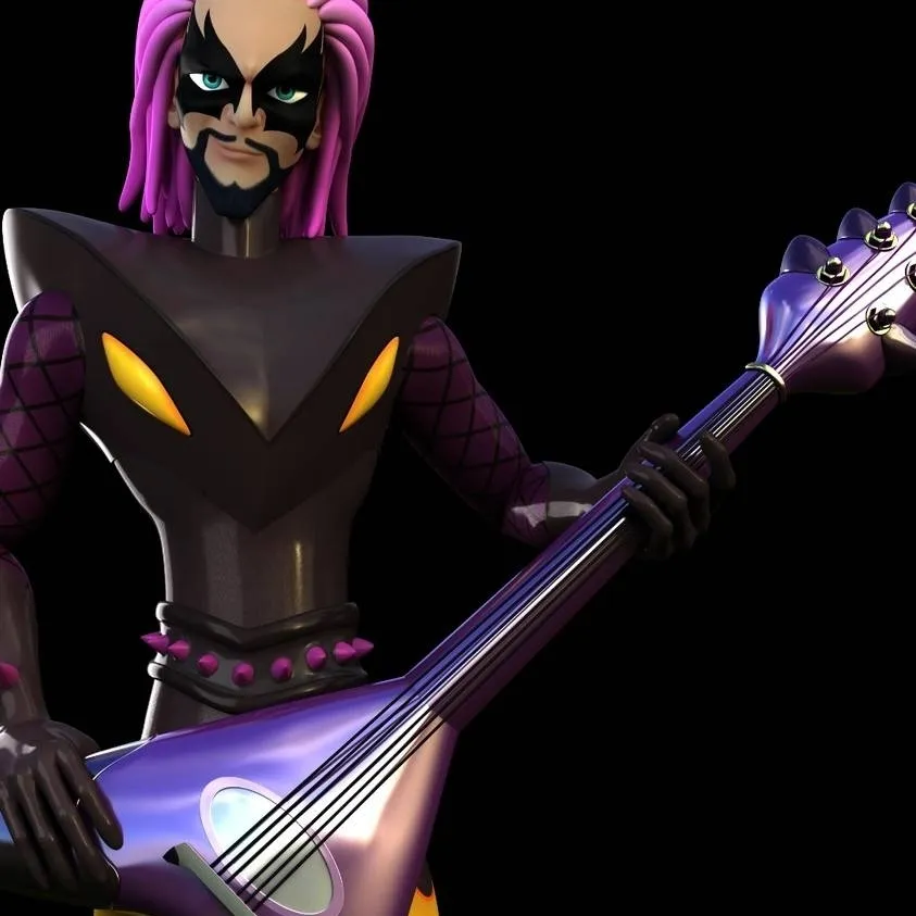 chat with ai character: Guitar Vilian