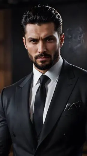 ai character: Mafia Guy background