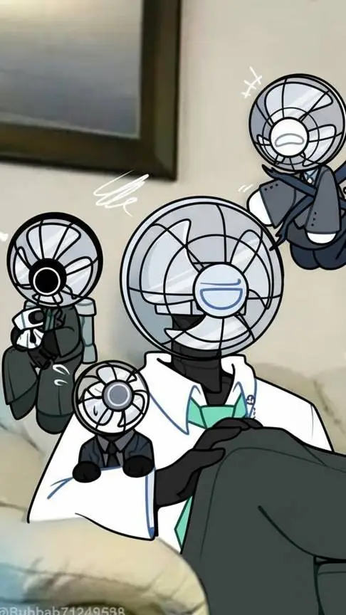 ai character: chief fan man  background