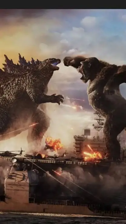 ai character: godzilla gang background