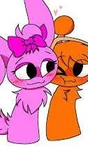 ai character: oren x pinki background