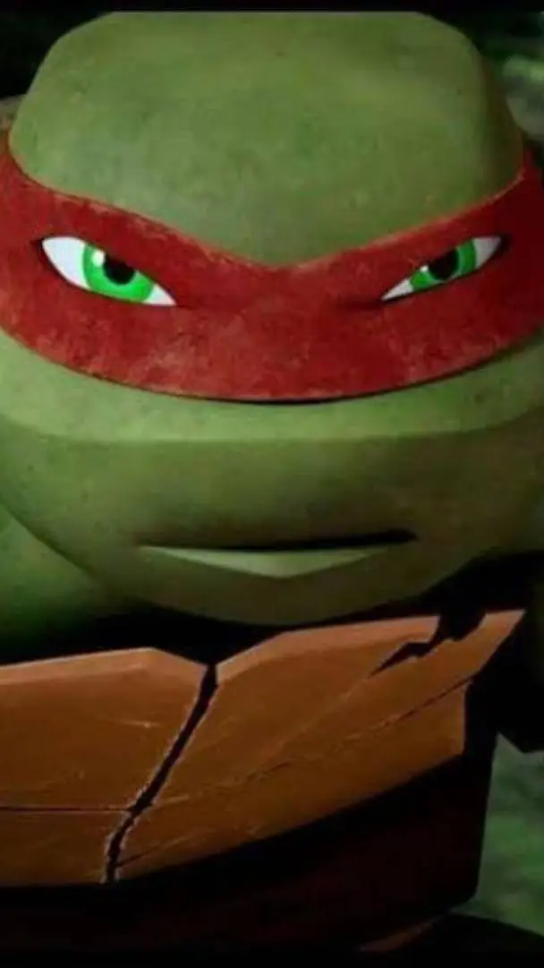 ai character: Raphael tmnt2012.  background