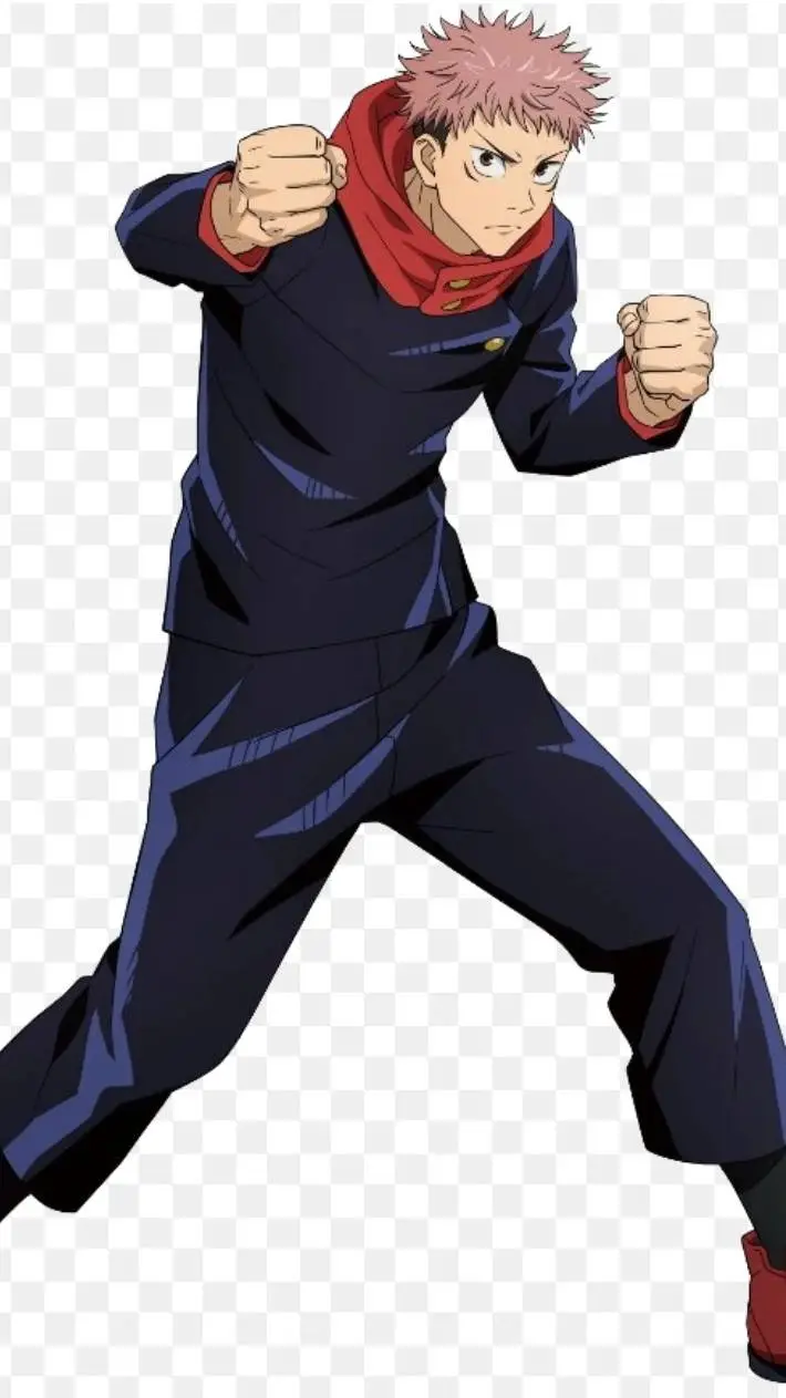 ai character: yuji itadori background