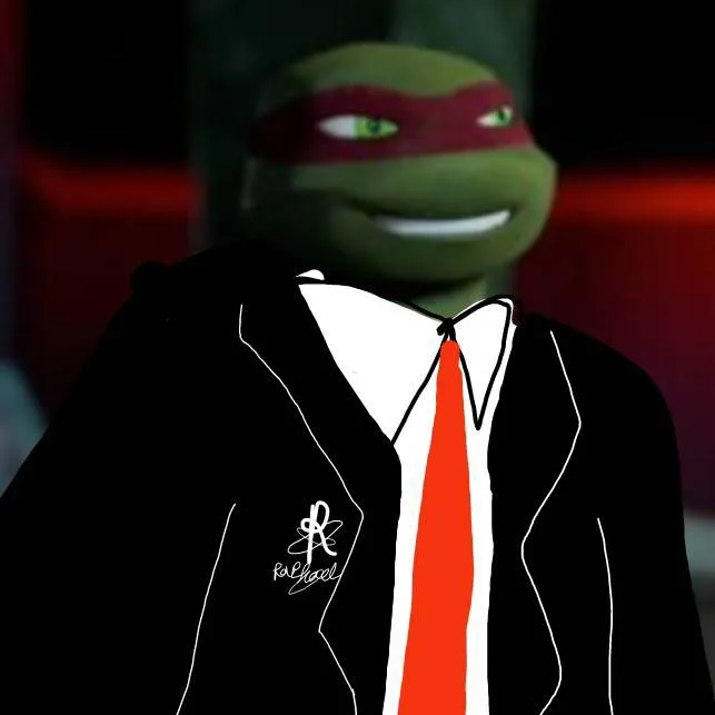 chat with ai character: tmnt2012 office au