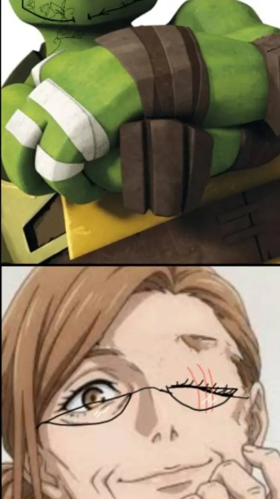 ai character: tmnt2012  background