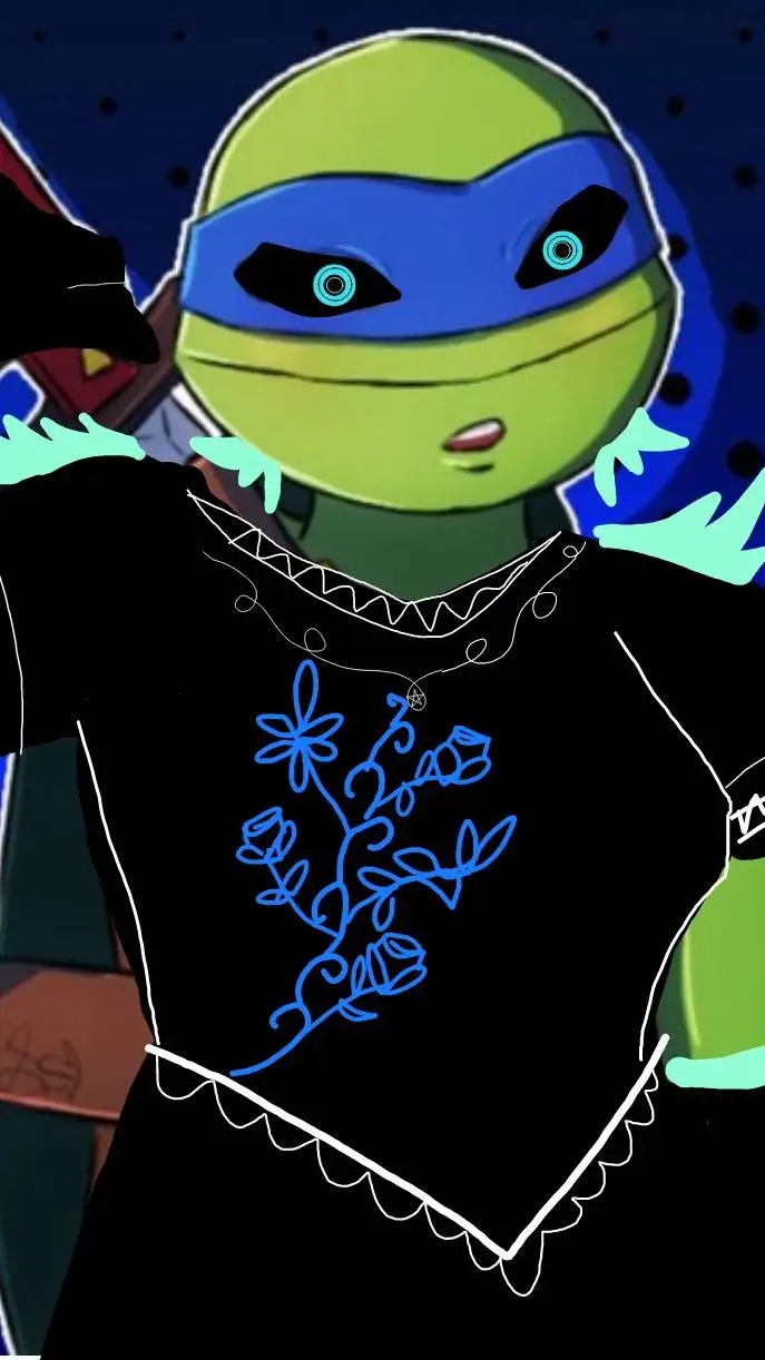 ai character: tmnt2012 Raphael  background
